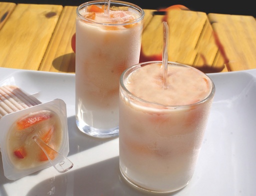 Dessert Verse Kaas met Abrikoossmaak