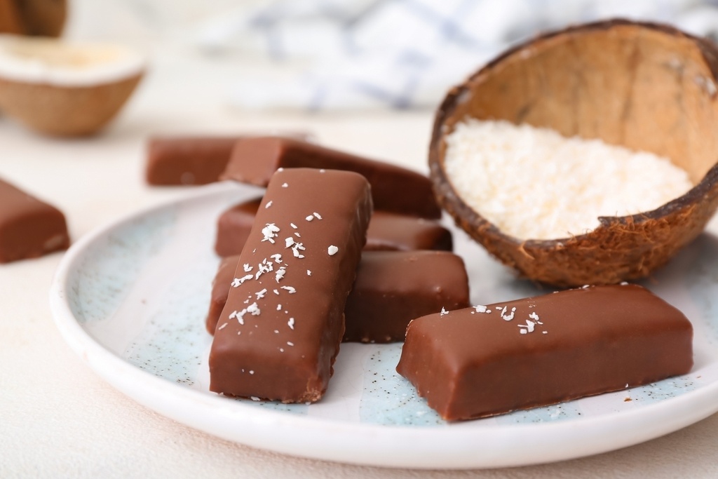 Wafel Kokosnoot met Chocolade