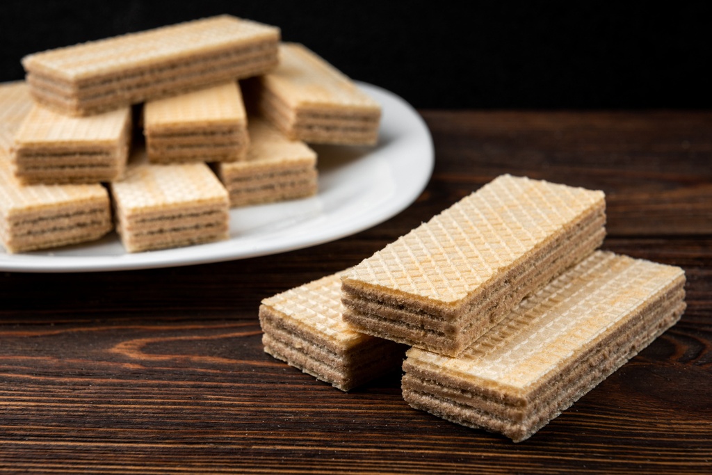 Waffeln mit Schokoladengeschmack