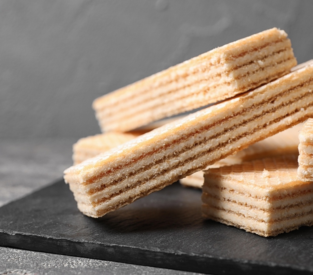 Wafeltjes met Vanillesmaak