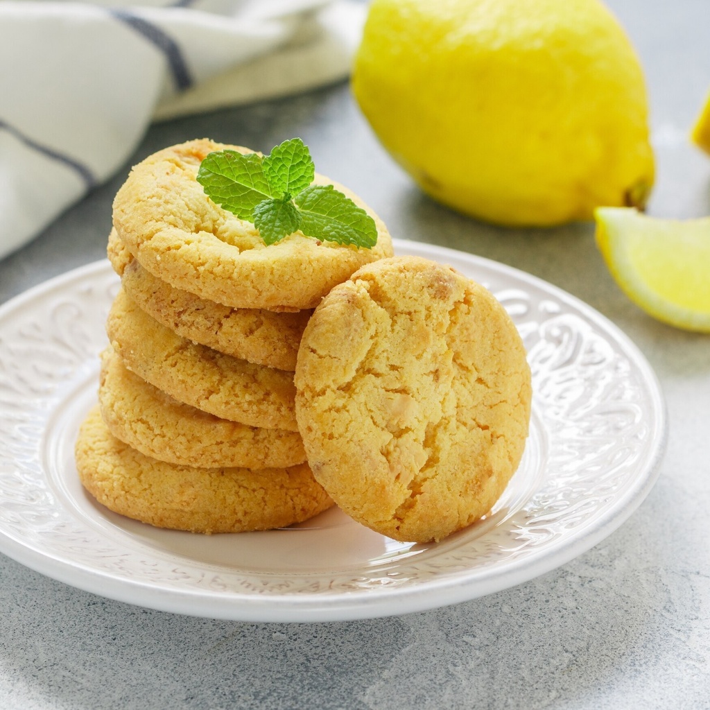 Soft Biscuit with Lemon Flavor
