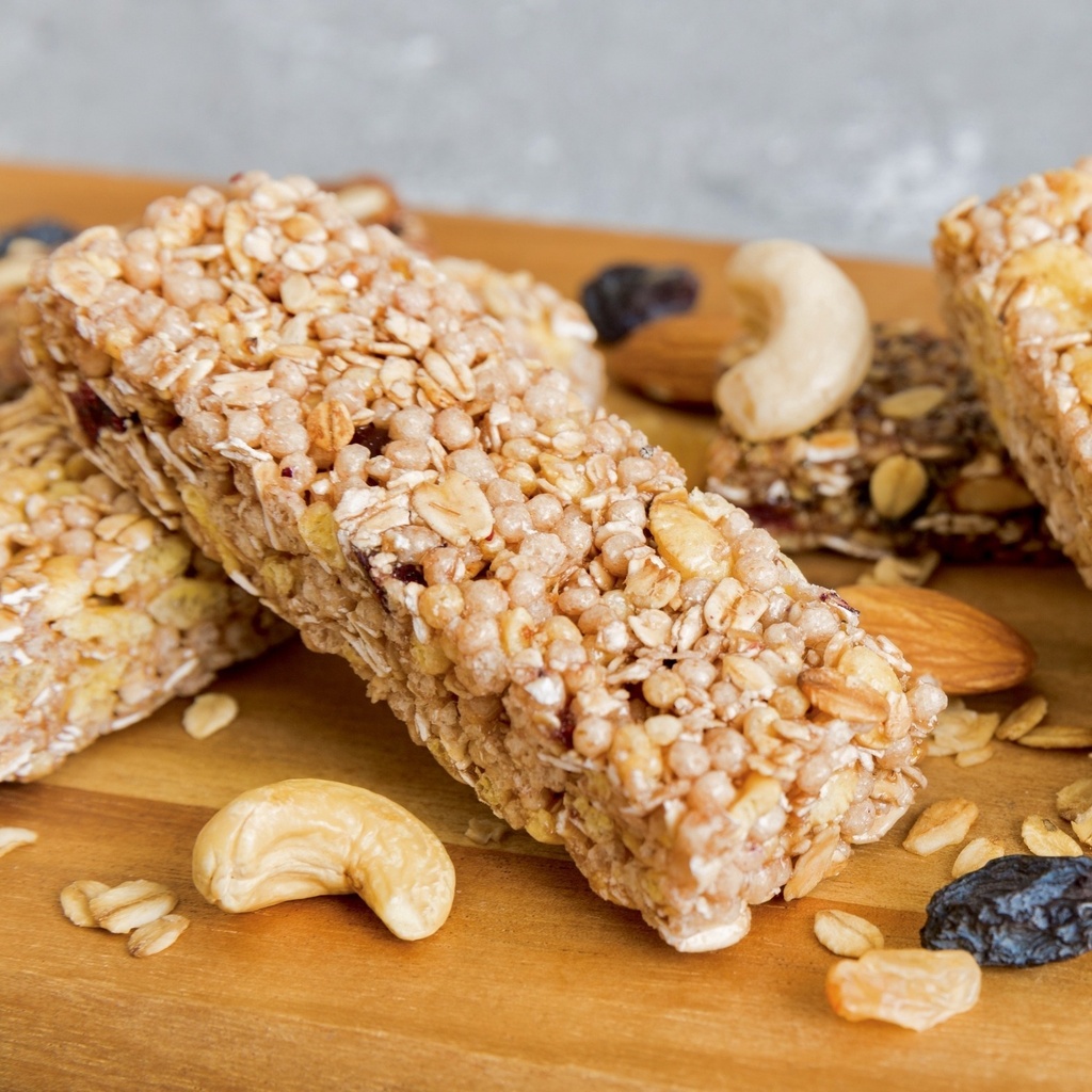 Reep Granola en Hazelnoot