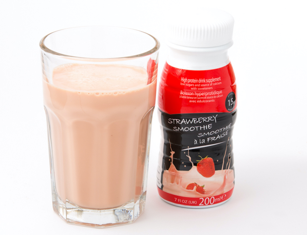 Instant Aardbei drink