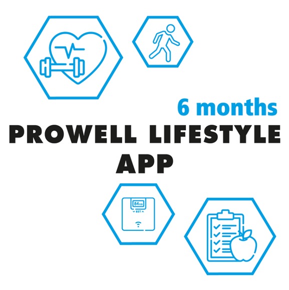 Gebruik app Virtuagym 6 maanden