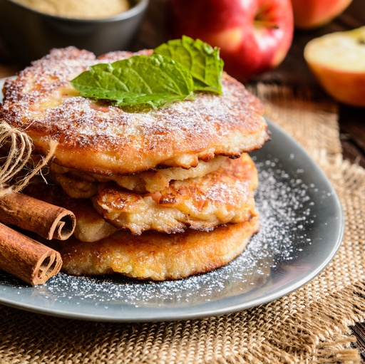 [PAK] Pfannkuchen Mit Apfel-Karamell-Geschmack
